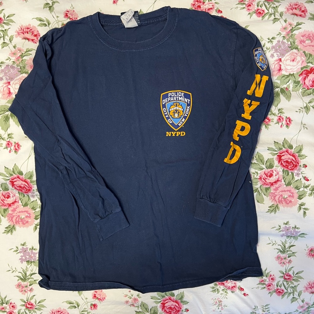 NYPD long sleeve tee